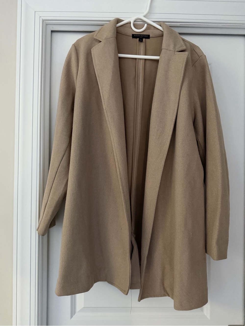 Banana Republic open front coat